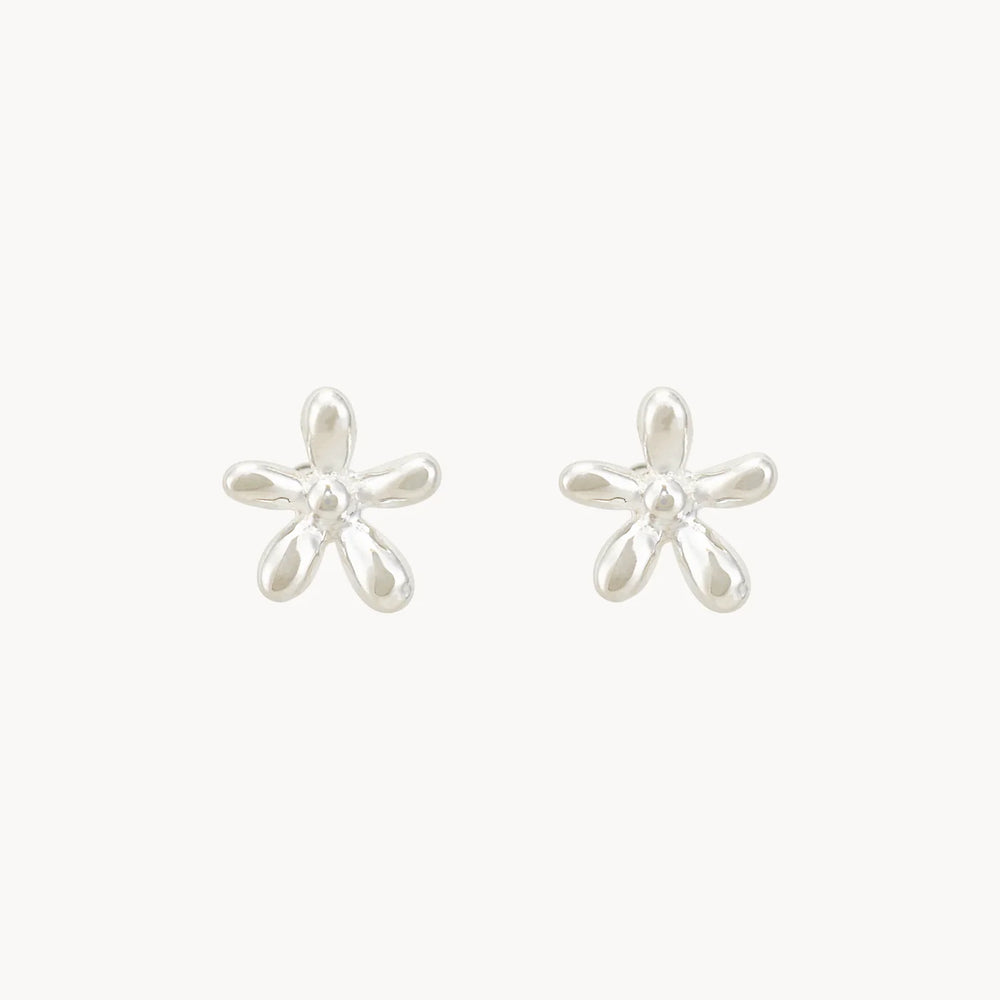 5 Petal Flower Earrings