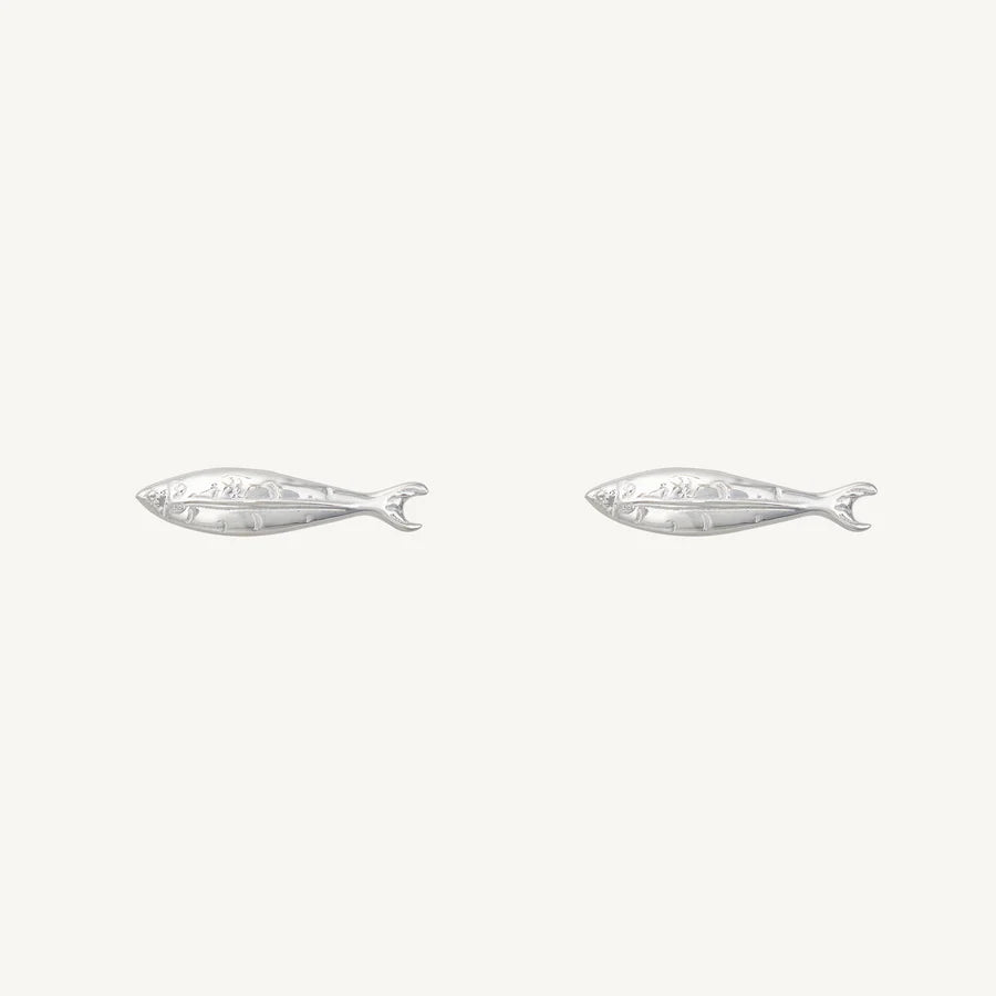 Little Fish Earrings Silver