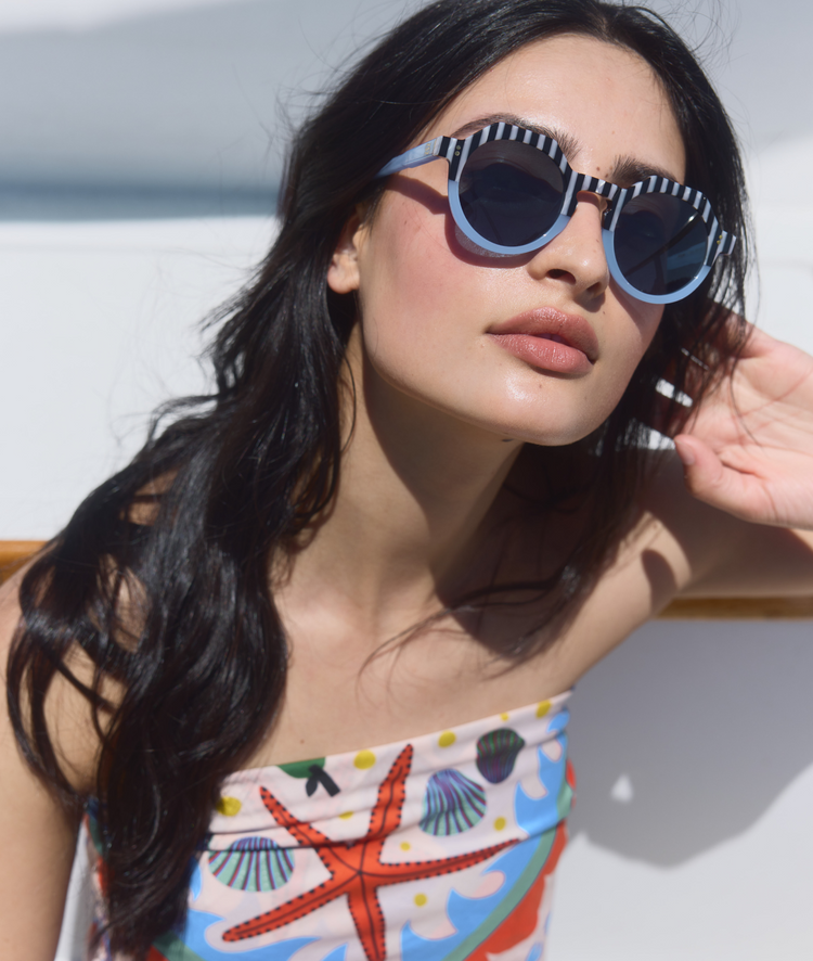 Georgie Sunglasses Pool Boy Blues