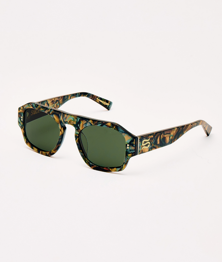 Abalone Rizz Louie Sunglasses Abalone Rizz — Violette Boutique
