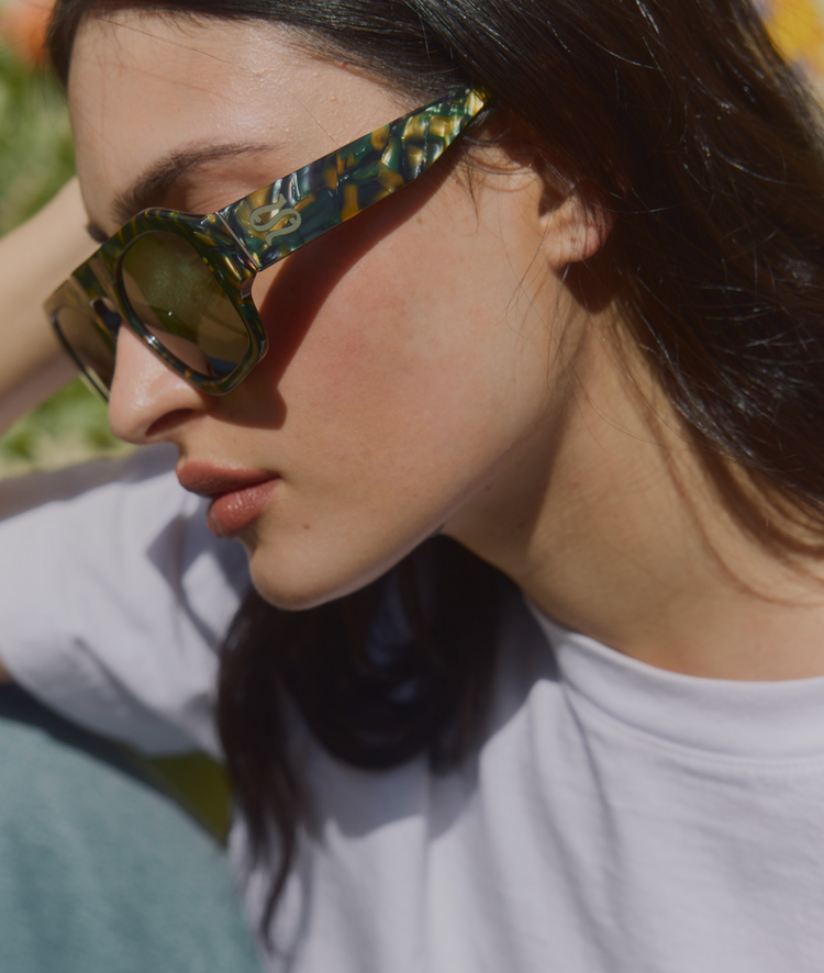 Louie Sunglasses Abalone Rizz