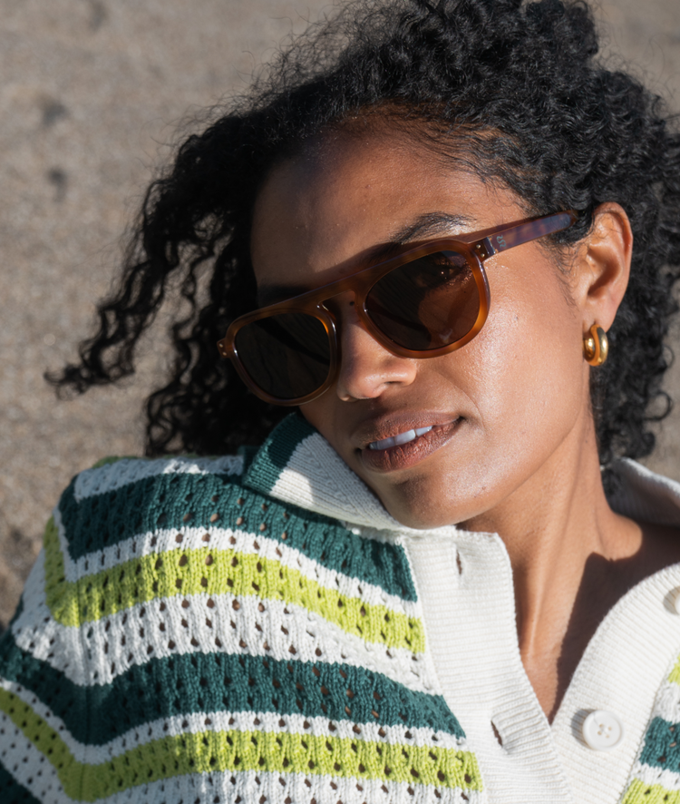 Stevie Sunglasses Carmelo Glaze