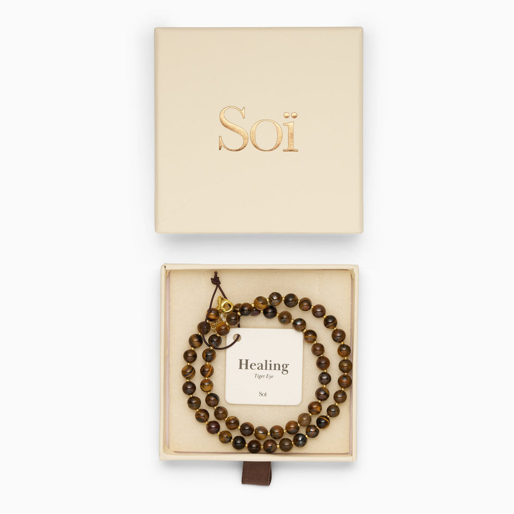Hailey Necklace Tiger Eye