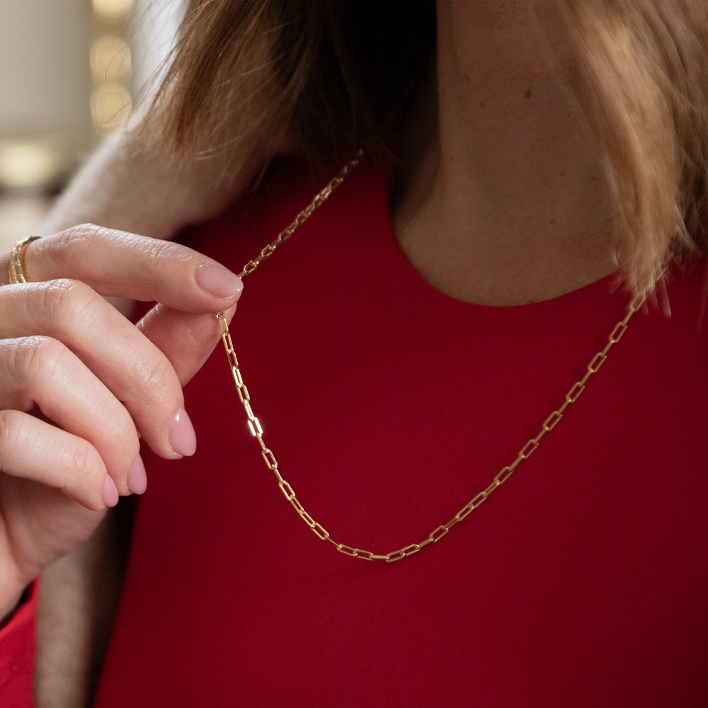 Petite Paperclip Necklace