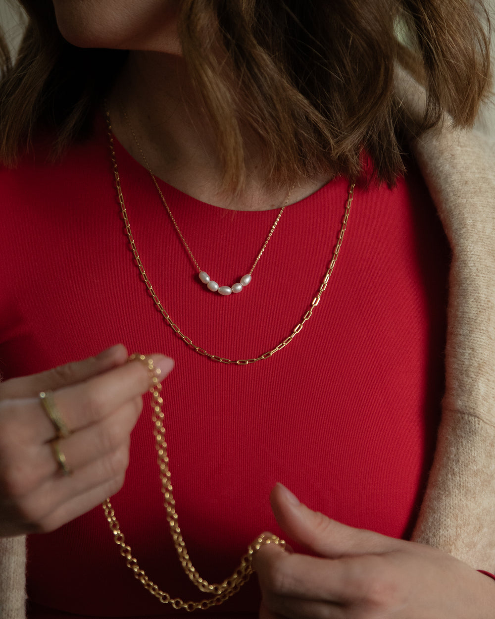 Petite Paperclip Necklace