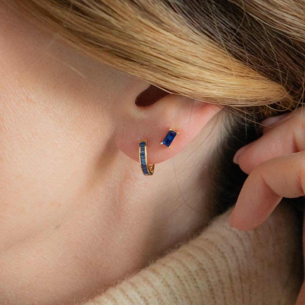 Mae Studs Blue