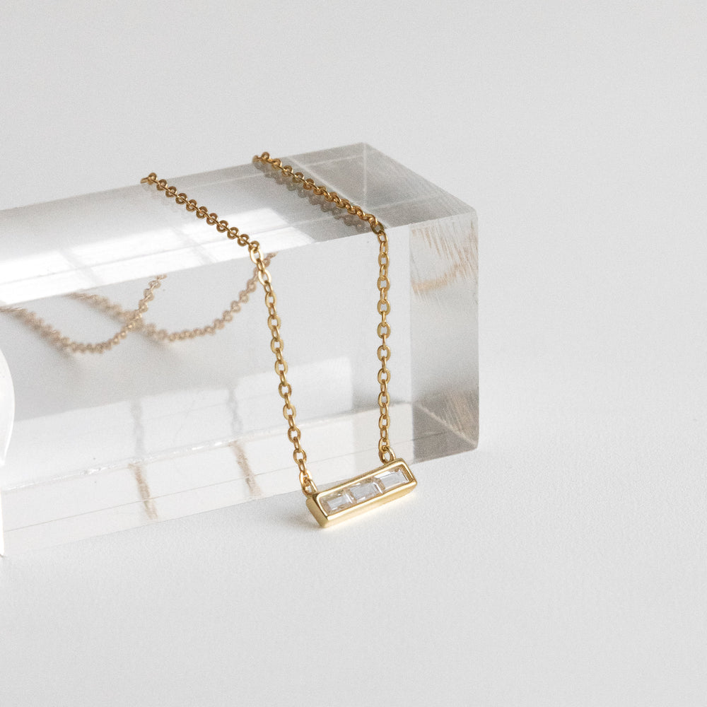 Petite Baguette Necklace
