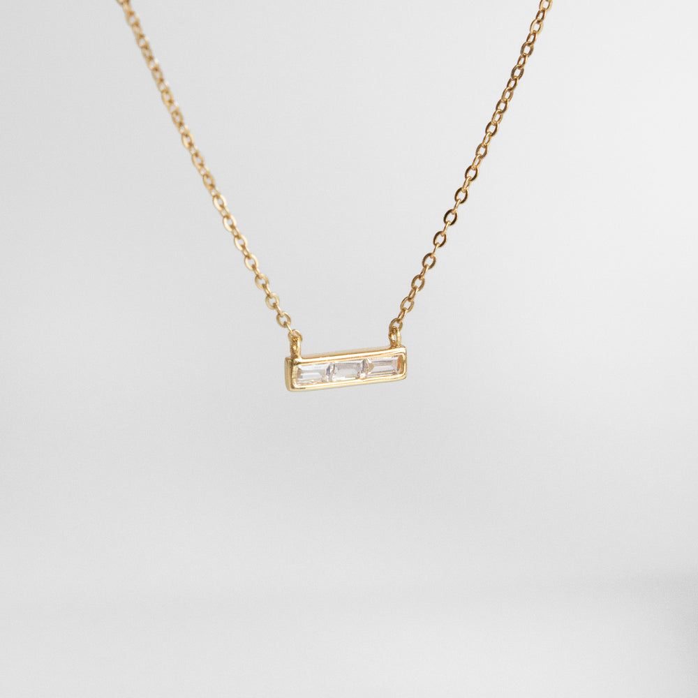 Petite Baguette Necklace