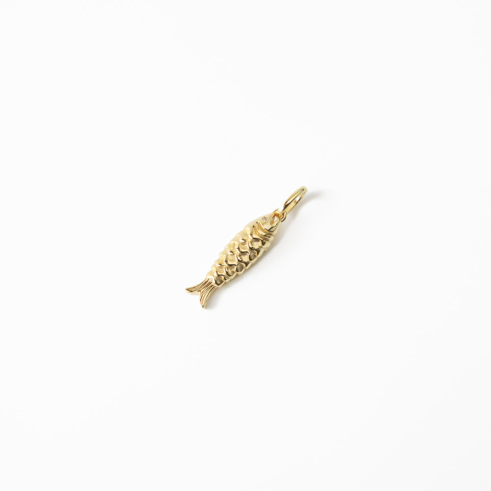 Golden Koi Charm