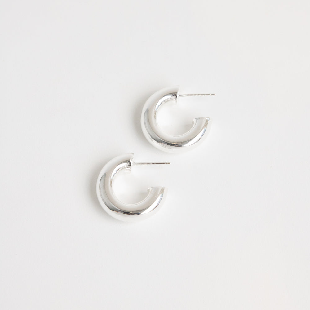 Cloud Hoops Silver