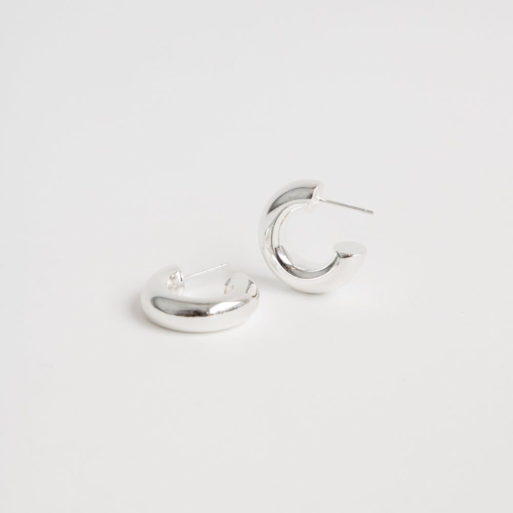 Cloud Hoops Silver