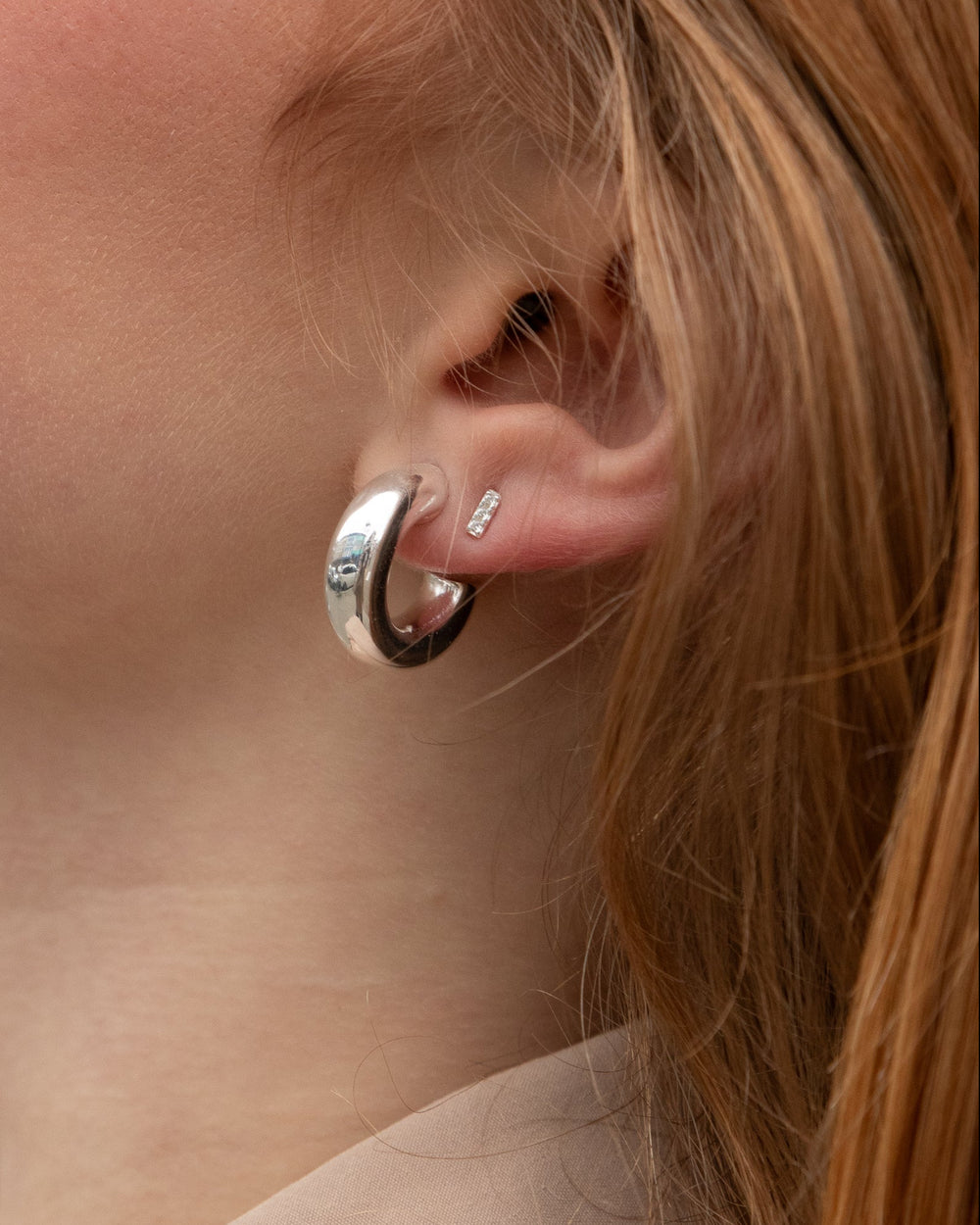 Cloud Hoops Silver
