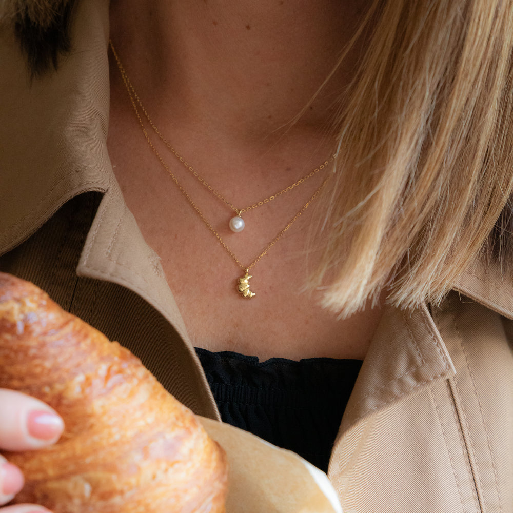 Croissant Necklace