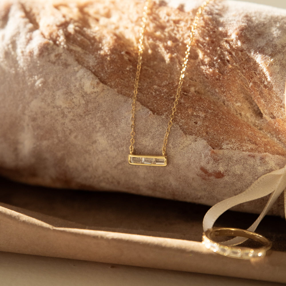 Petite Baguette Necklace