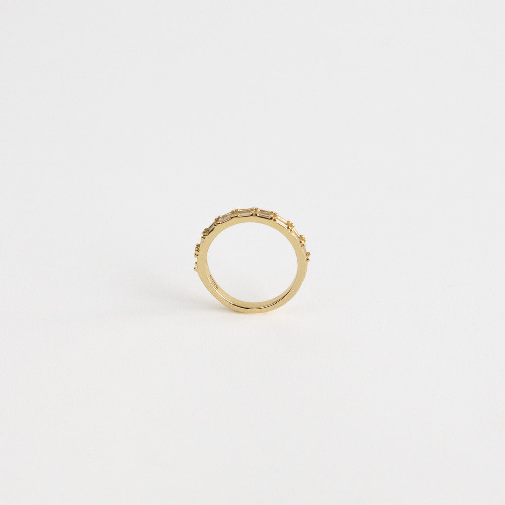 Baguette Arc Ring