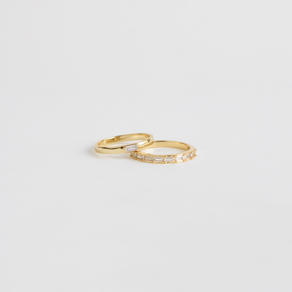 Baguette Arc Ring