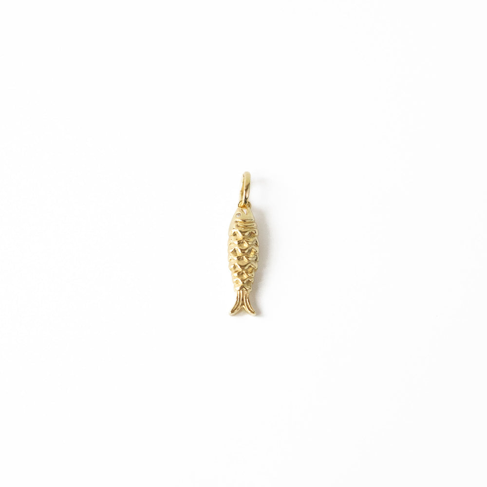 Golden Koi Charm