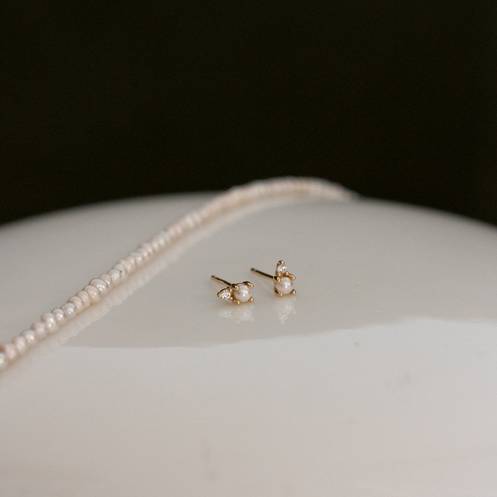 Chiara Pearl Studs