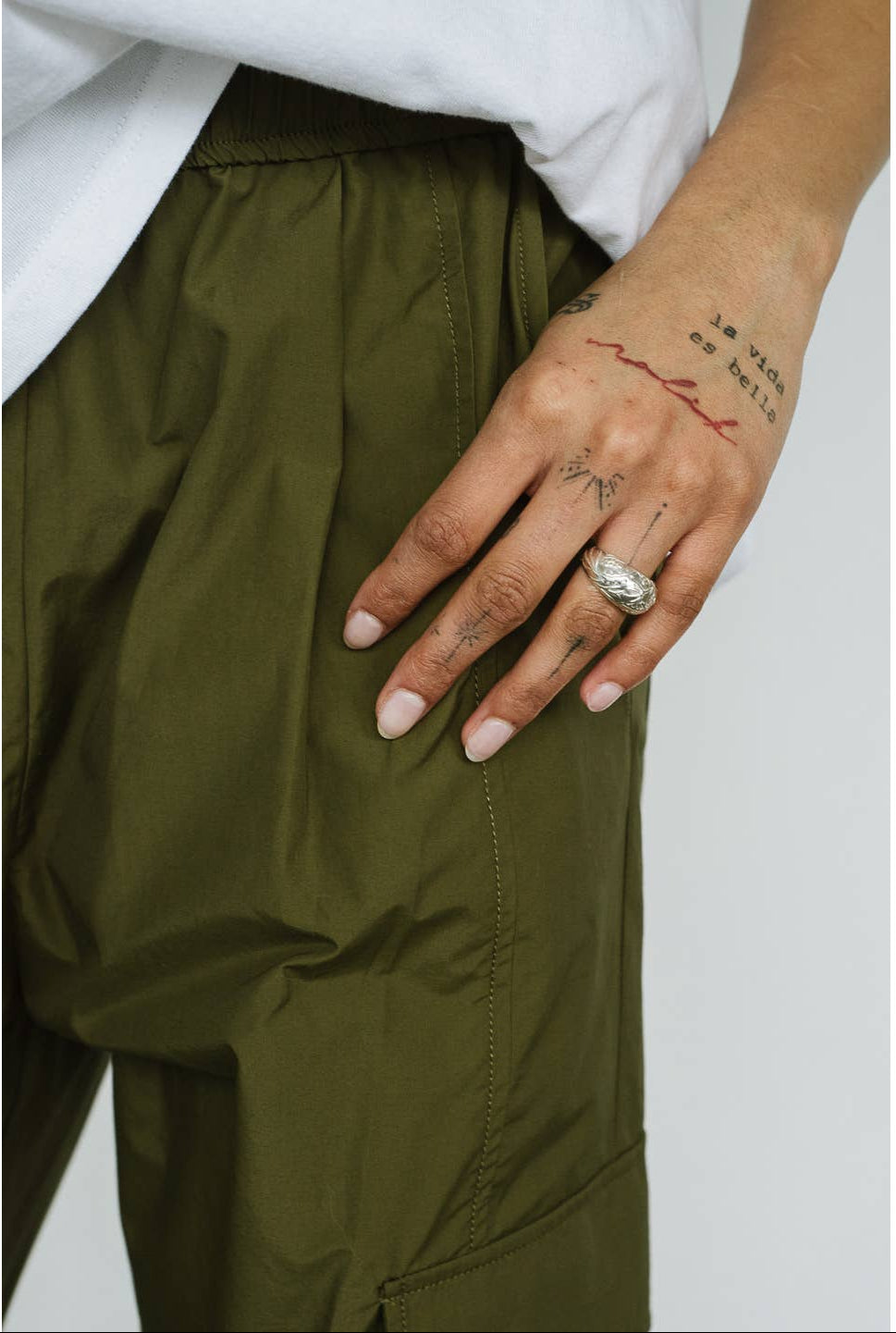 Seaweed Dome Ring Silver