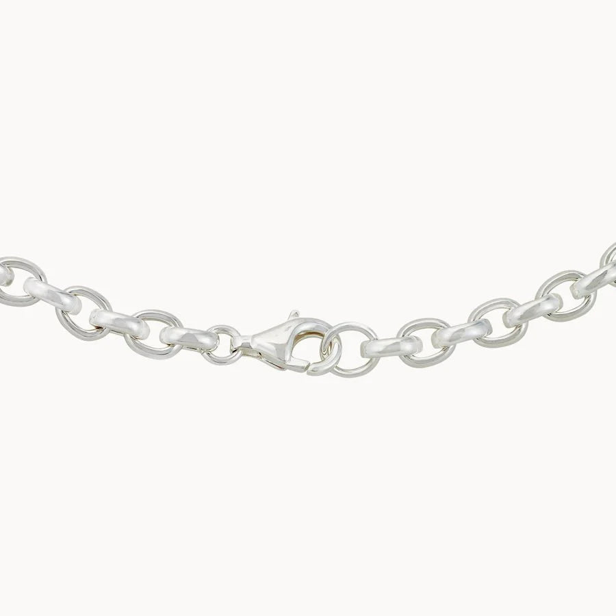 Chunky Chain Necklace Silver