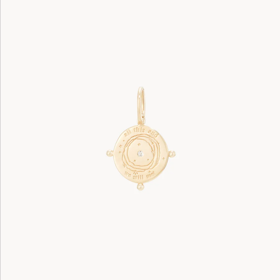 10K Cosmic Compass Charm