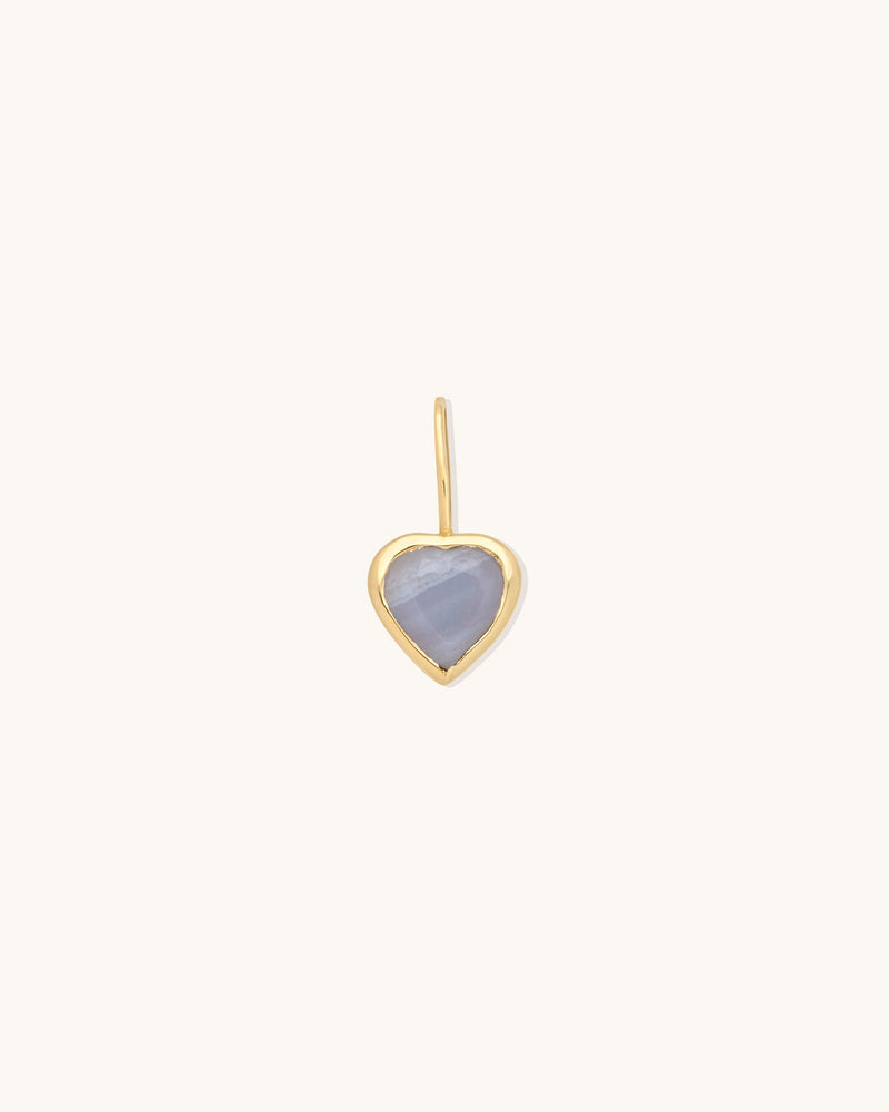 Coeur Chalcedony Pendant