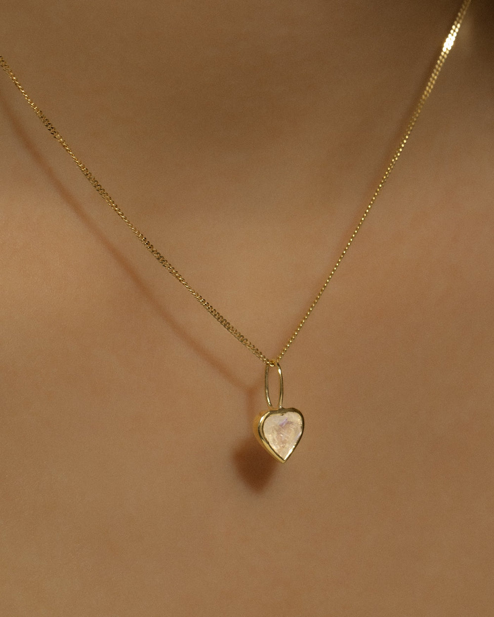 Coeur Moonstone Pendant
