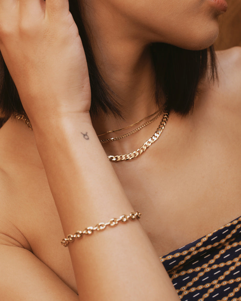 Cubano Bold Necklace Gold