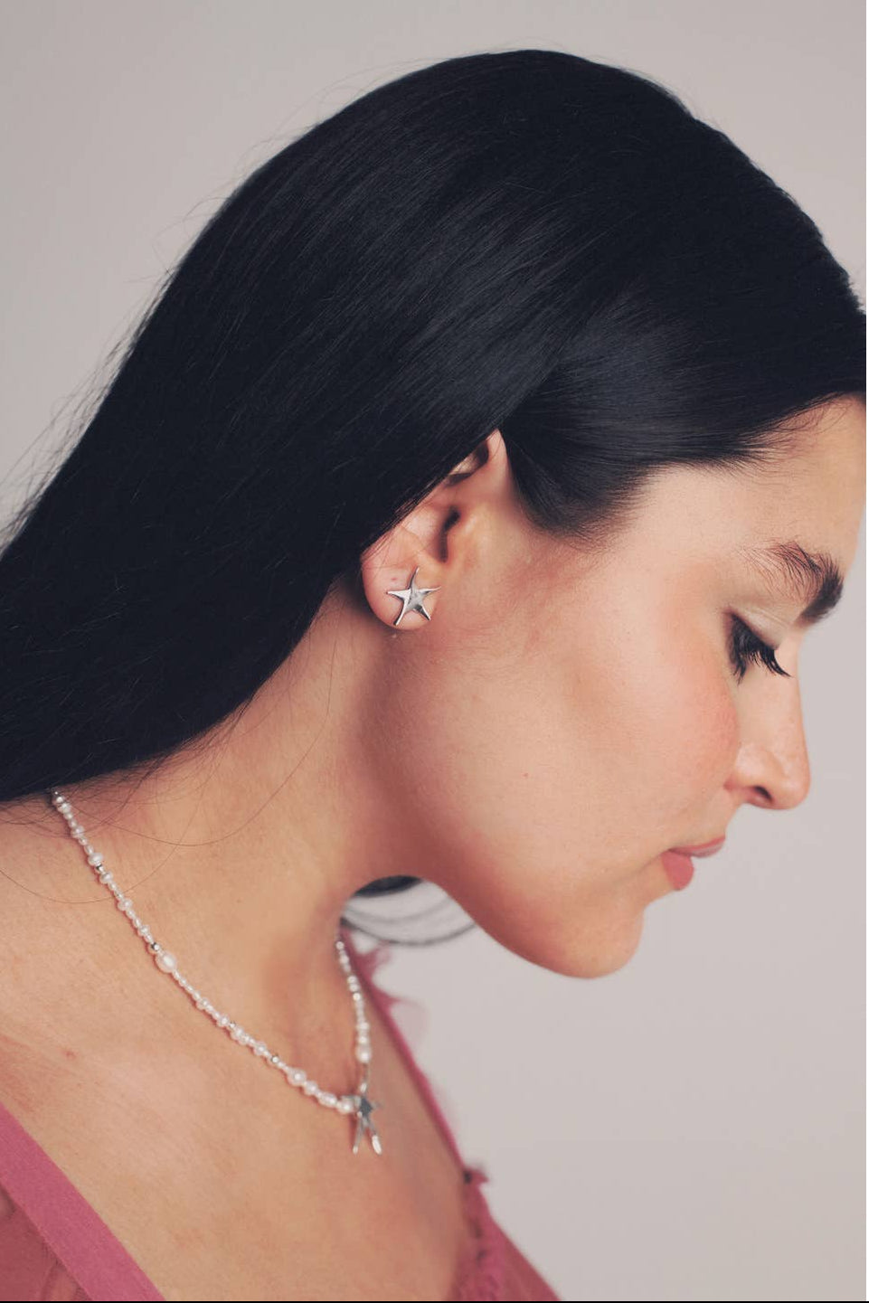 Estelle Studs Small Silver