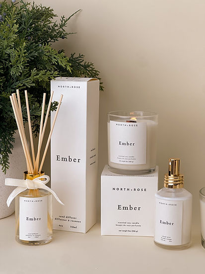 Ember Holiday Candle