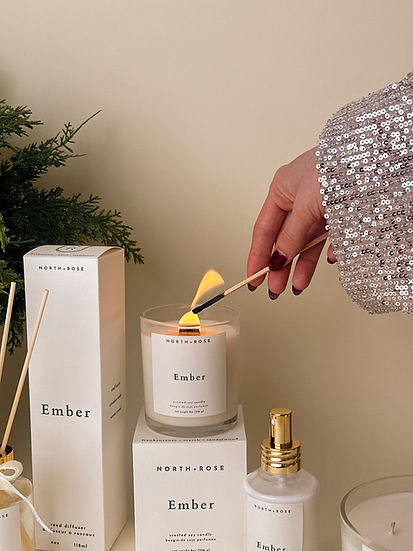 Ember Holiday Candle