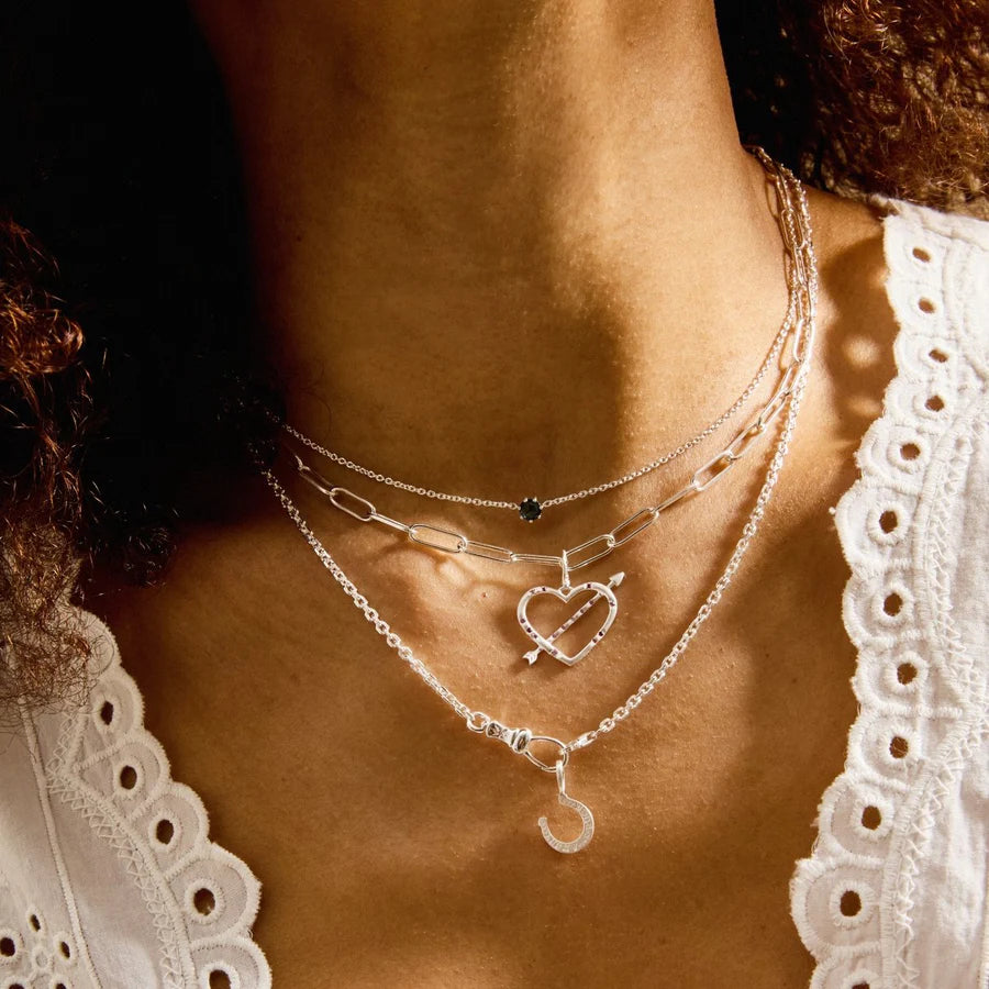 Magic Maker Charm Collector Necklace Silver