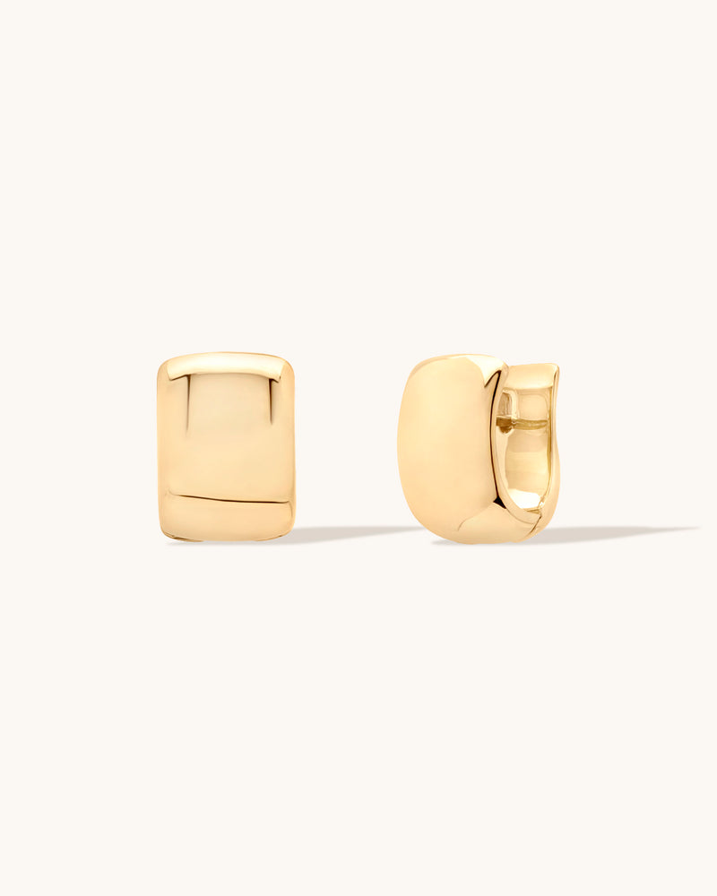 Fold Earrings Gold