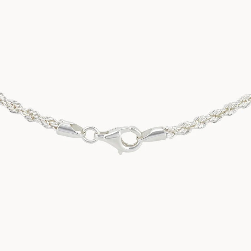 Lasso Chain Necklace Silver