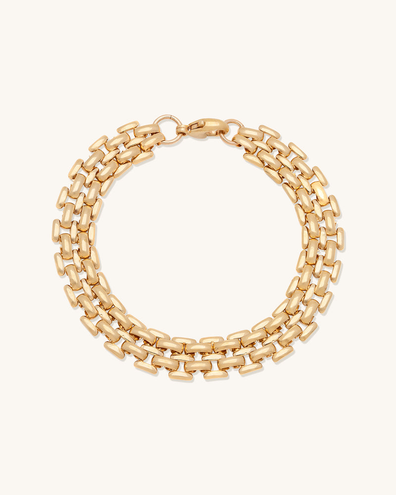 Panther Bold Bracelet Gold