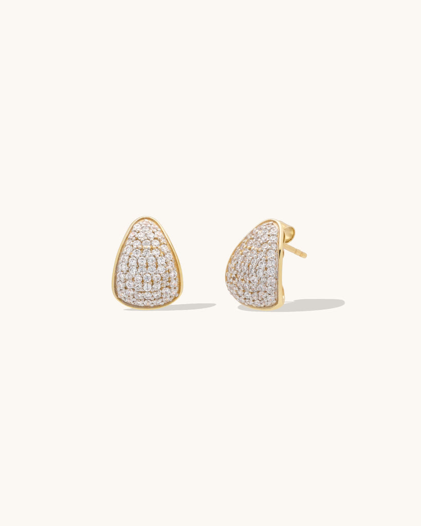 Pavé Claw Earrings