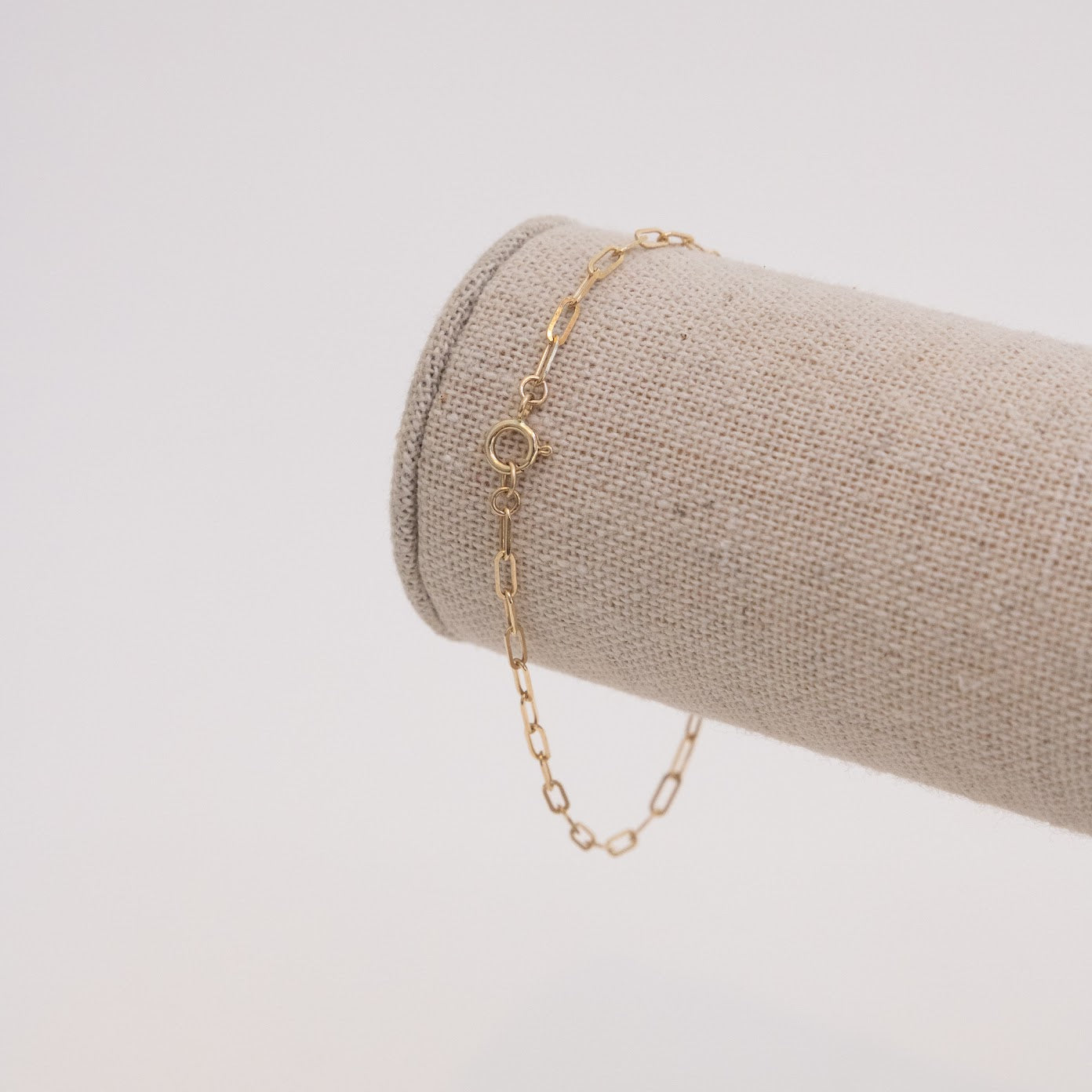 10K Paperclip Chain Bracelet/Anklet