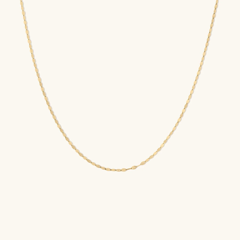 10K Shimmer Necklace