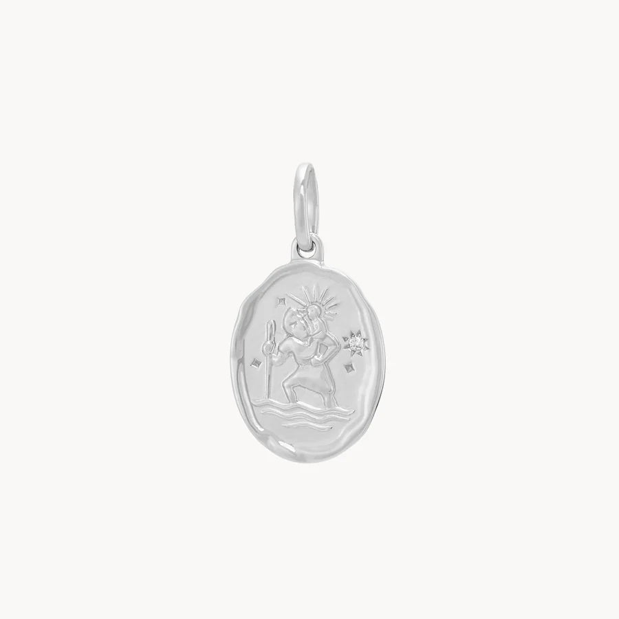 St. Kitts Keepsake Charm Silver