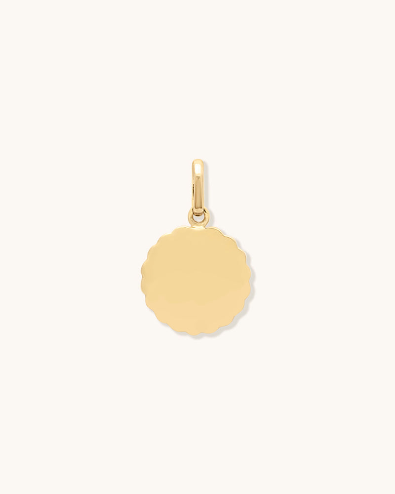 10K St Christopher Pendant