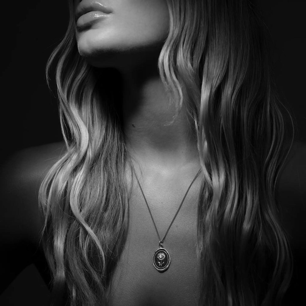 Sunflower Talisman Necklace