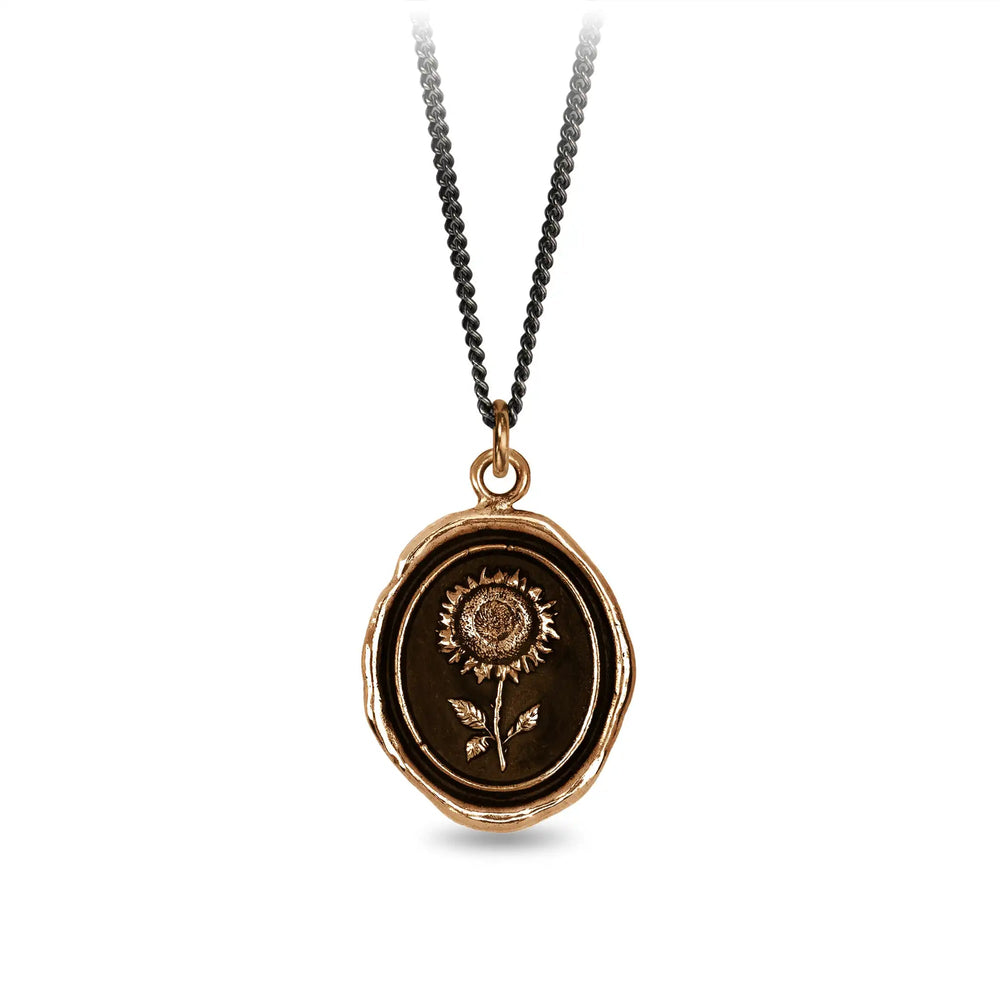 Sunflower Talisman Necklace
