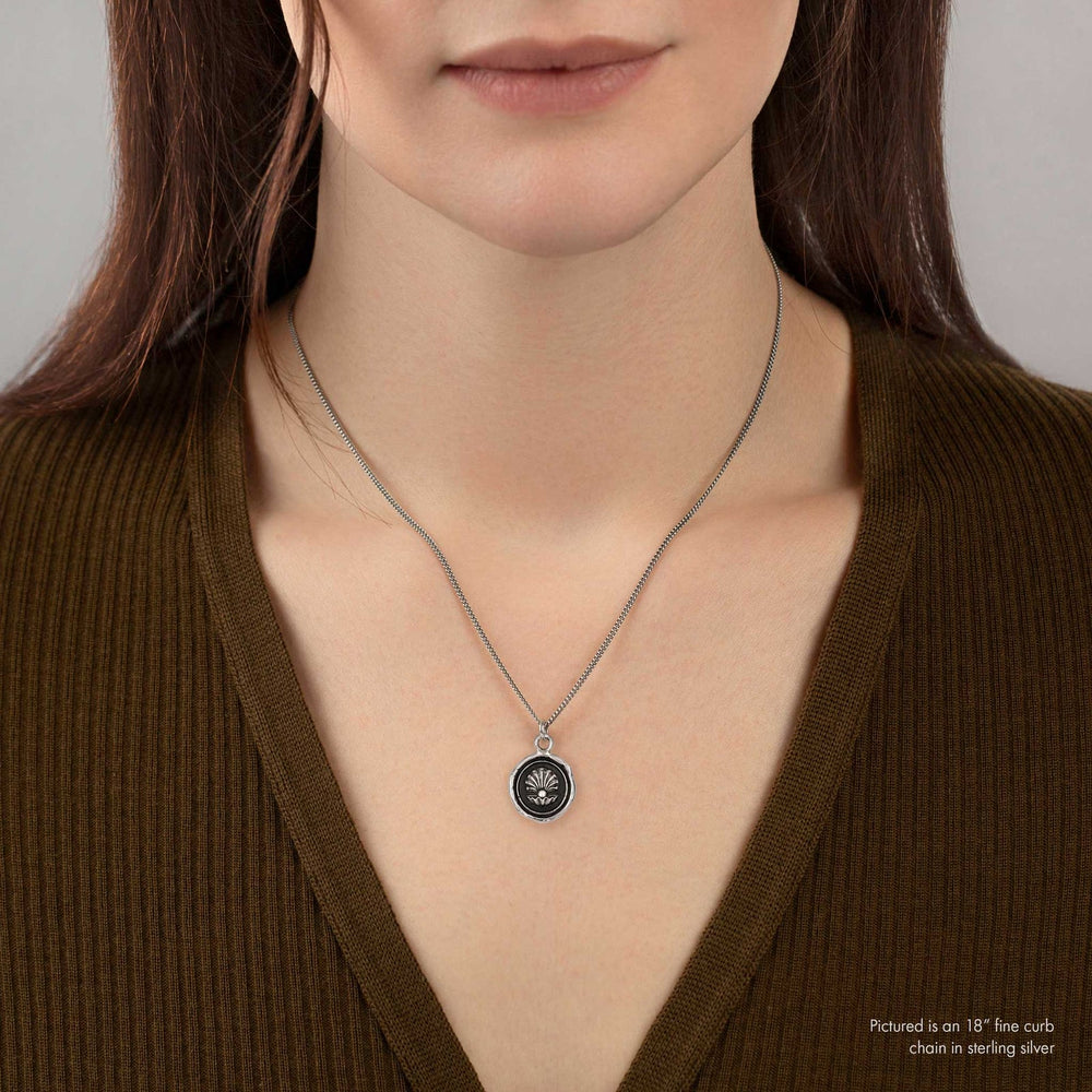 The World is Your Oyster Talisman Necklace