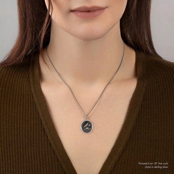 Through Darkness Talisman Necklace