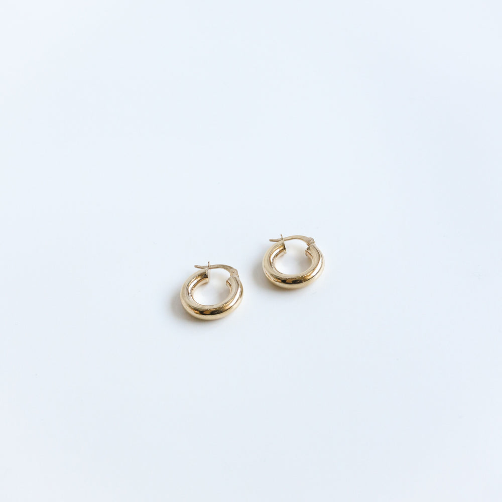 10K Small Paloma Hoops