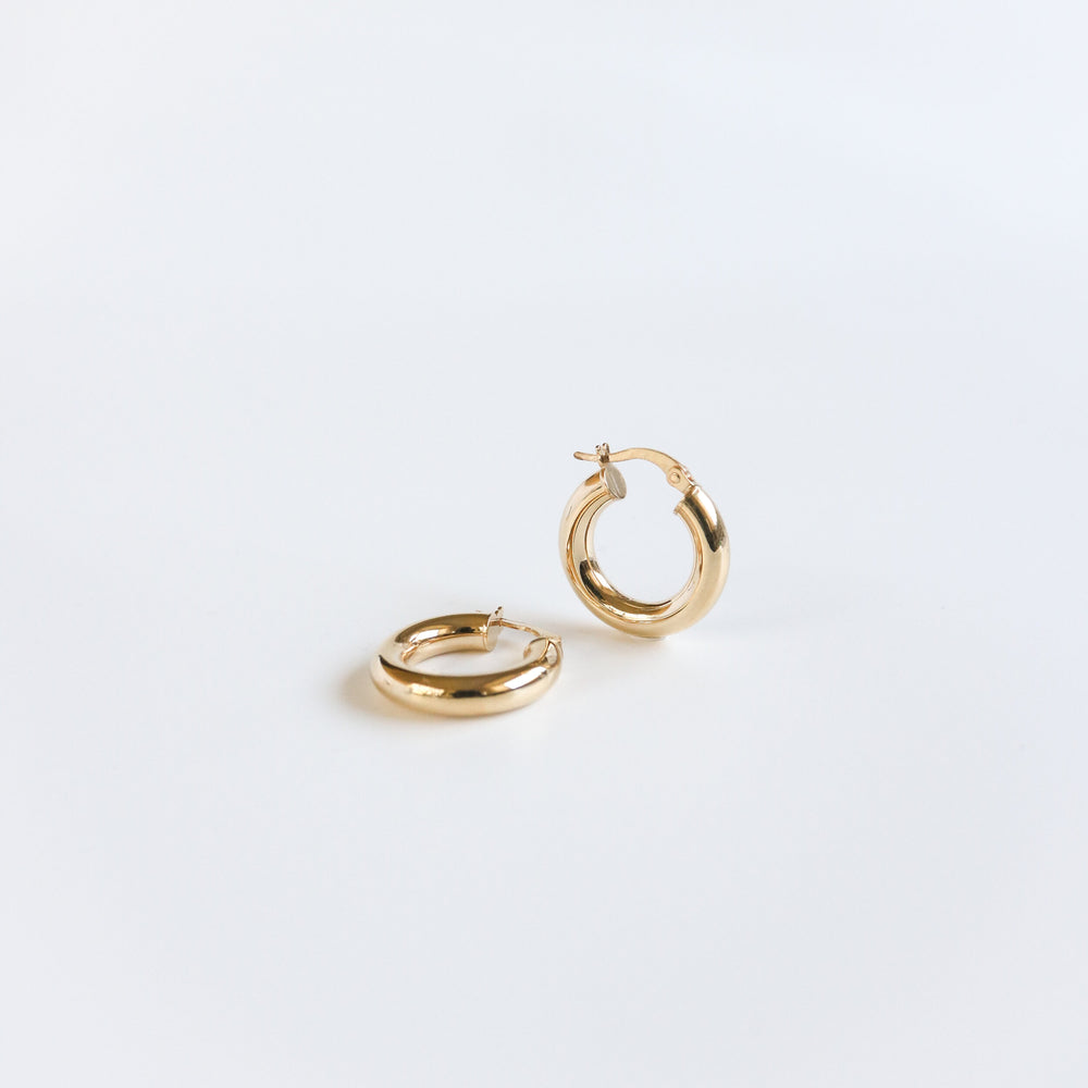 10K Medium Paloma Hoops