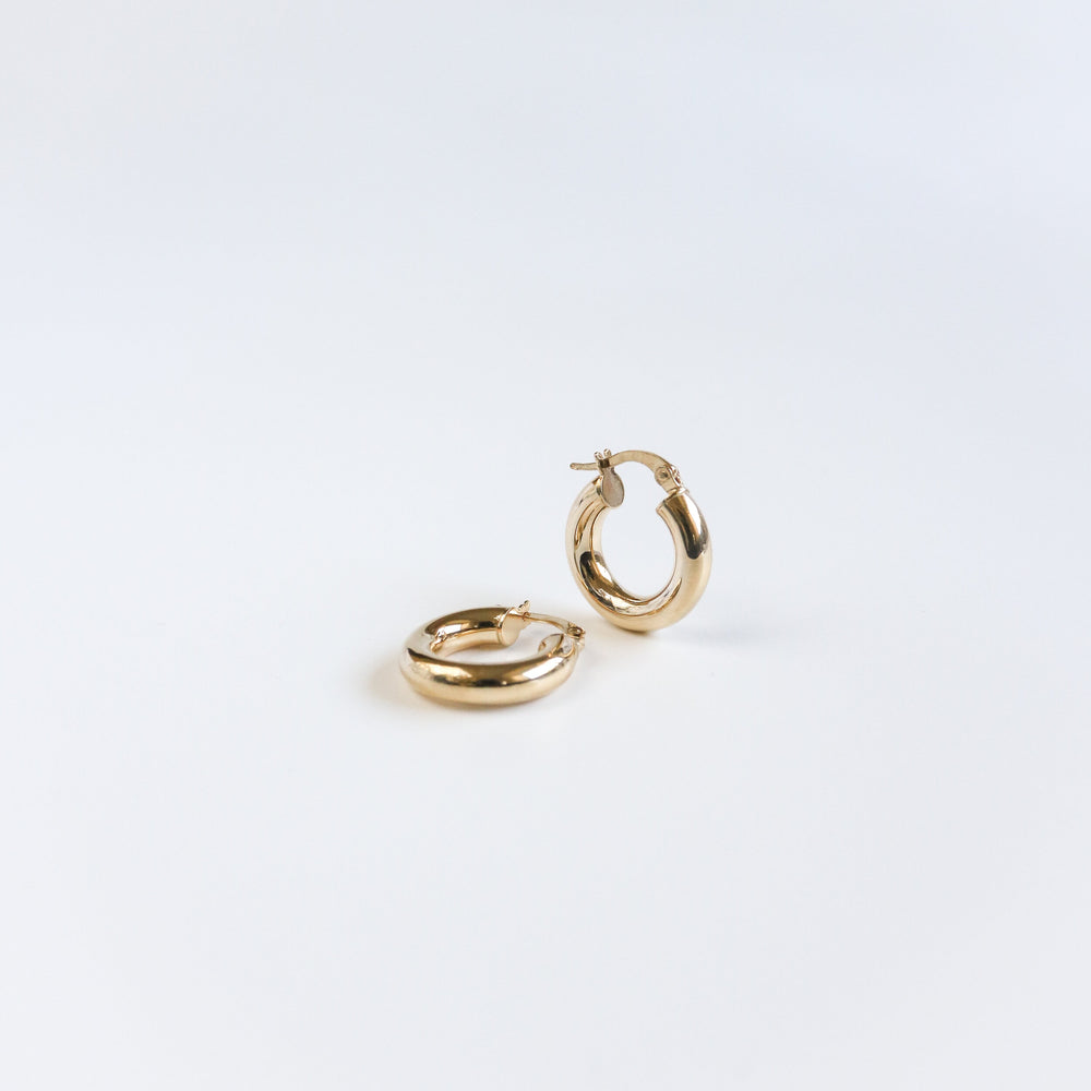 10K Small Paloma Hoops