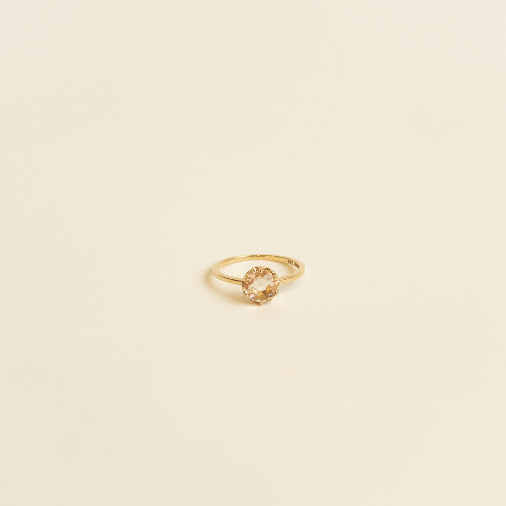 Desert Flower Ring Morganite
