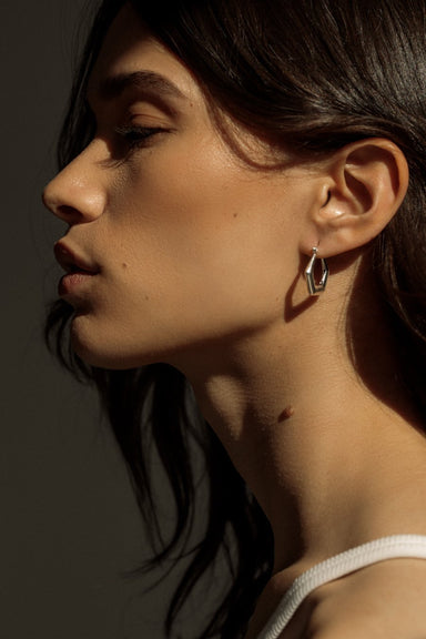 Ganna Earrings Silver