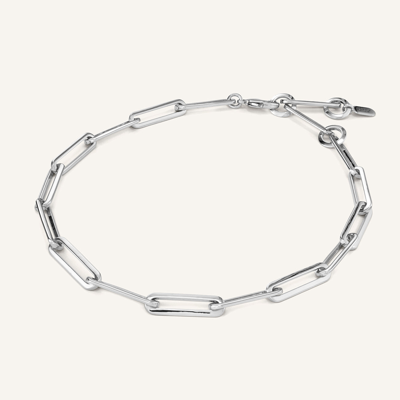 Stevie Chain Necklace Silver